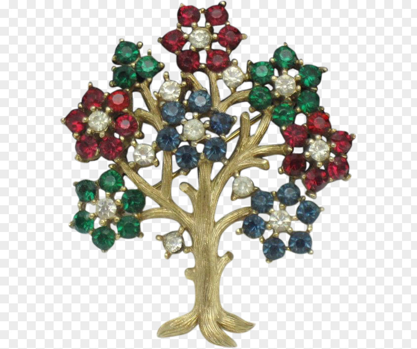 Christmas Ornament Brooch PNG