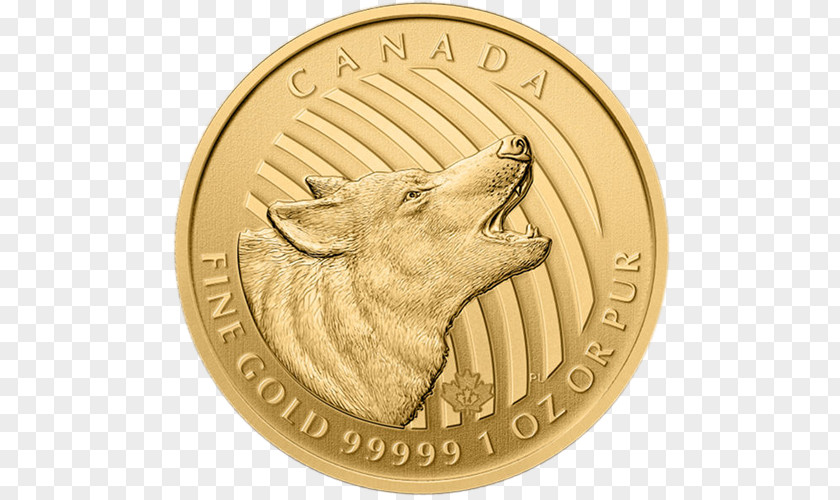 Coin Gold Canada Royal Canadian Mint PNG