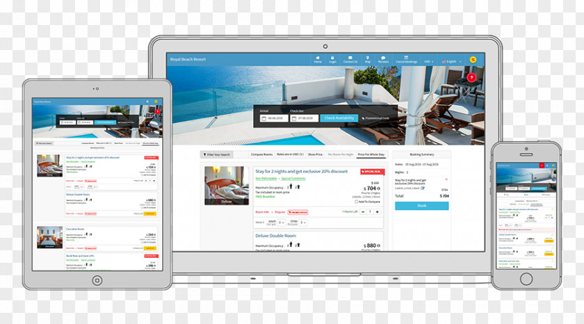 Hotel Booking Online Reservations Internet Engine Computer Reservation System Program PNG