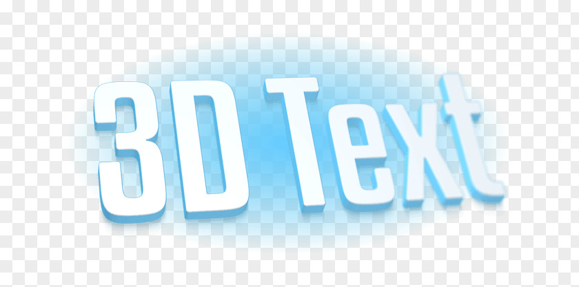 3D Font Design Logo Brand Trademark PNG