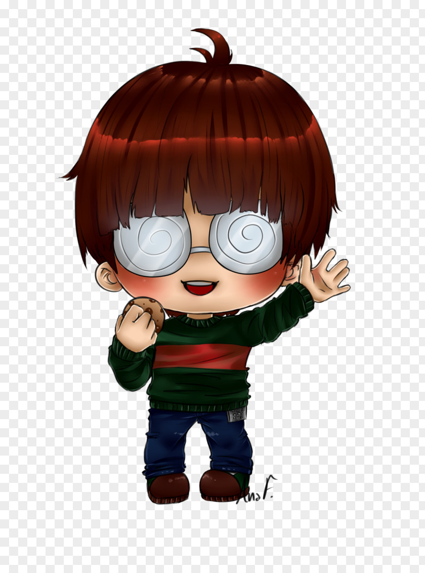 Amour Doce Cartoon Boy Figurine Character PNG