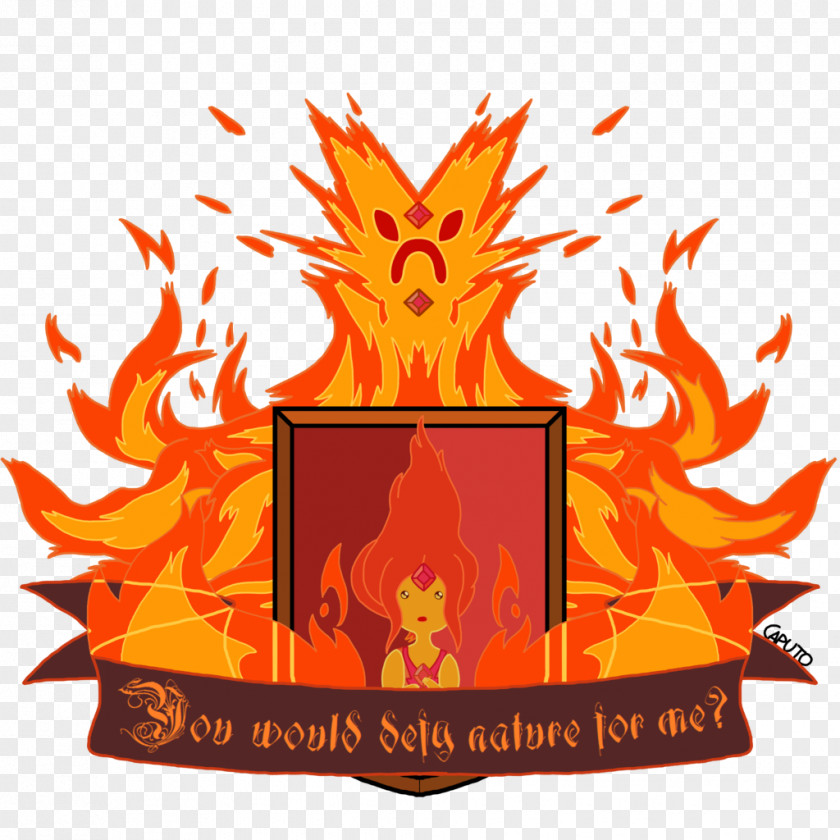 Flame Princess Escutcheon Heraldry Shield PNG