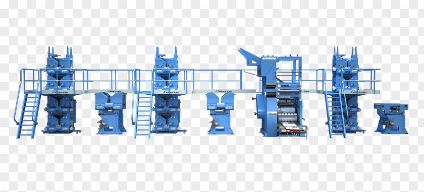 Offset Printing Machine Paper Press PNG