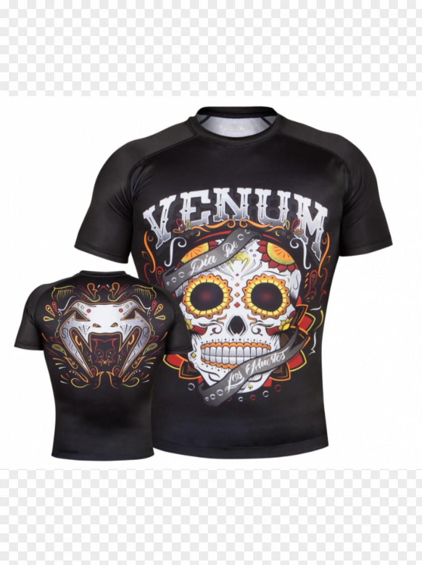 T-shirt Venum Rash Guard Sleeve PNG