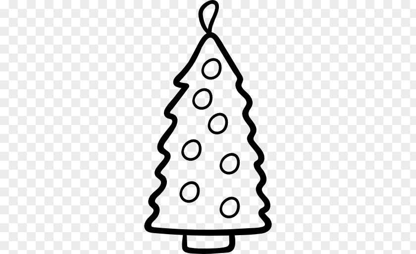 Christmas Tree White Clip Art PNG