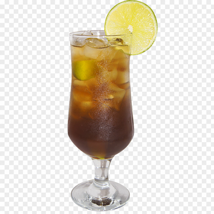 Iced Tea Long Island Cocktail Garnish PNG