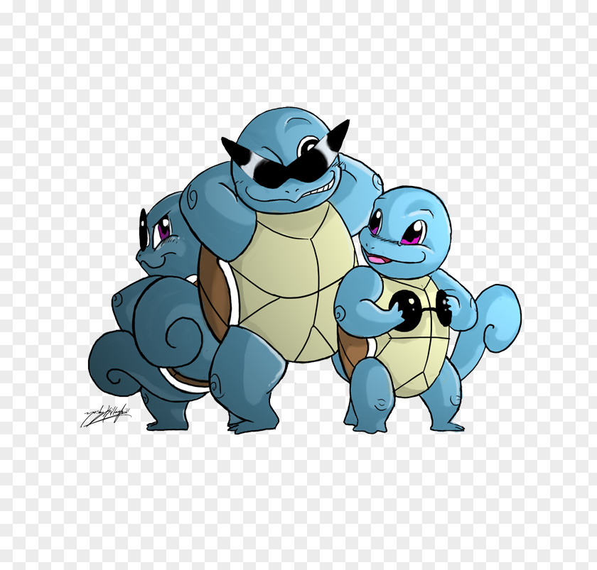 Pokemon Squirtle Blastoise Pokémon Character Fan Art PNG