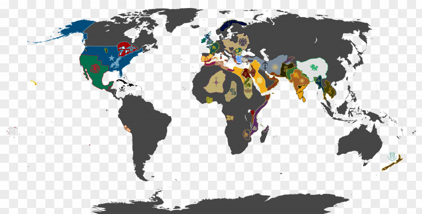 World Map United States Of America Globe PNG