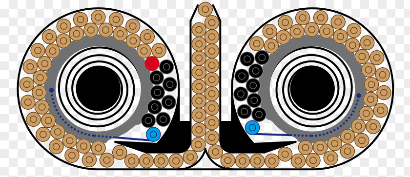 Drum Gun Magazine Firearm Beta C-Mag Cartridge PNG