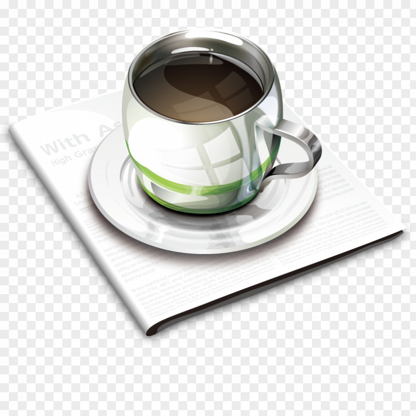 Vector Tea Cup Coffee Espresso Mug Glass PNG
