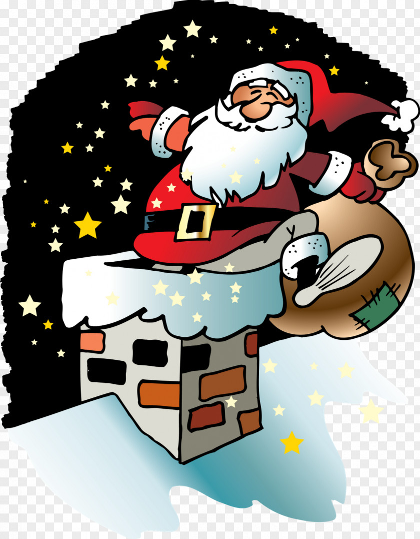 Christmas New Year Ded Moroz Santa Claus Gift PNG