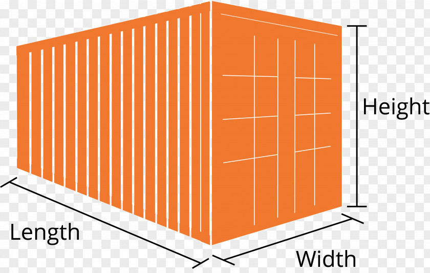 Container Intermodal Dimension Food Storage Containers Mobile Office PNG