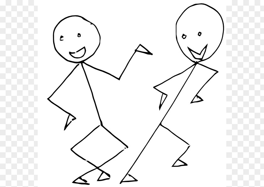 Line Dancing Clipart Stick Figure Drawing Dance Clip Art PNG
