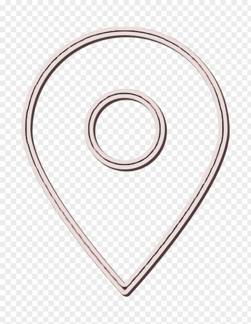 Pin Icon Location Interface PNG