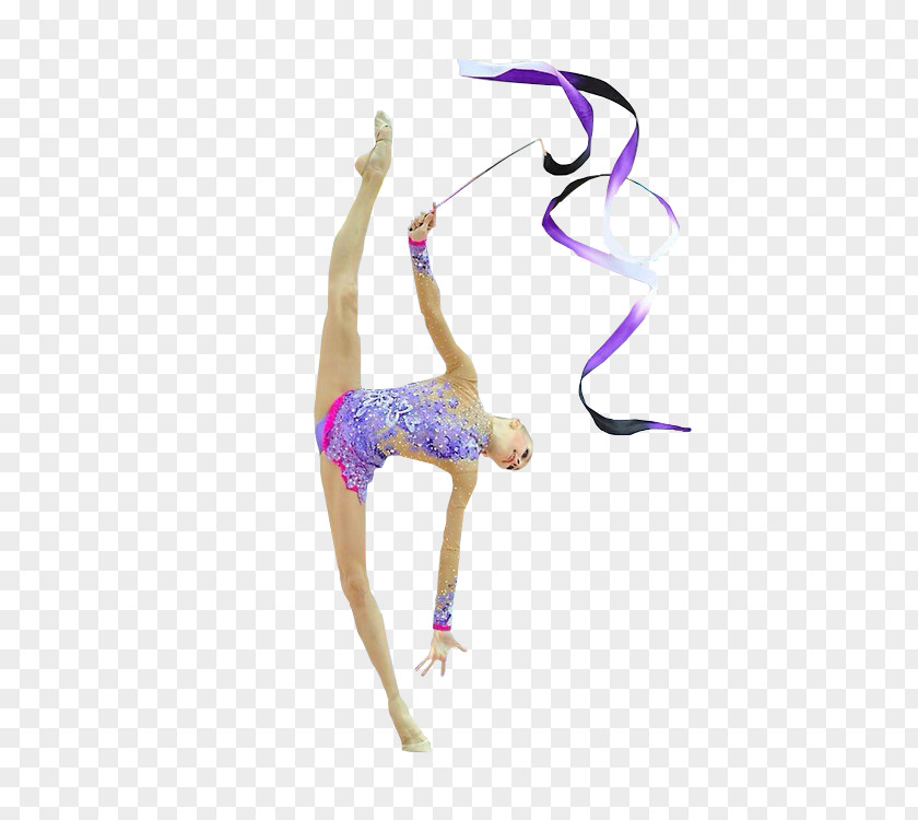 Ribbon Rhythmic Gymnastics Bodysuits & Unitards Rope (rhythmic Gymnastics) Shoulder PNG