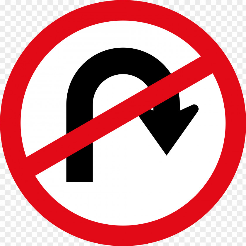 Traffic Sign South Africa U-turn Road PNG