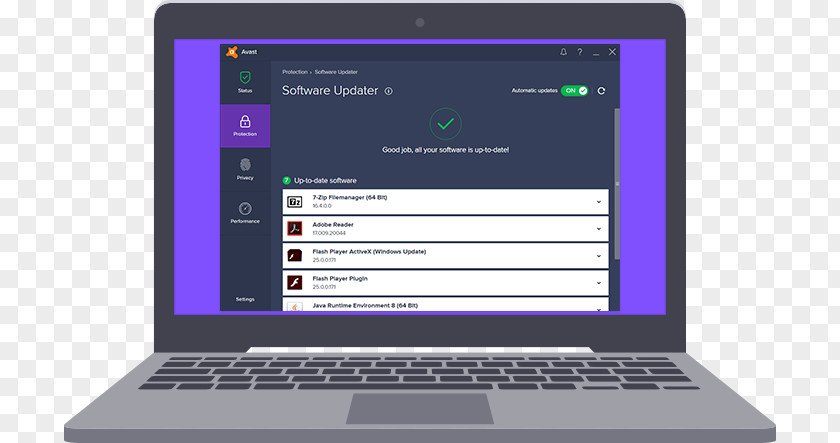 Avast Software Netbook Computer Hardware Program Laptop Personal PNG