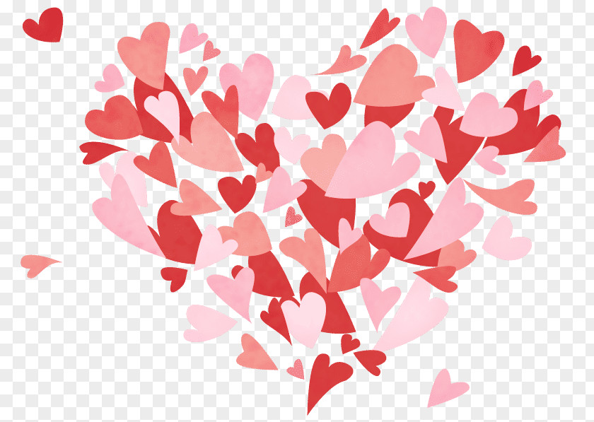 Design Floral Valentine's Day Font PNG