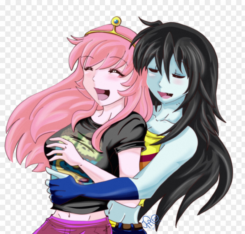 Finn The Human Princess Bubblegum Marceline Vampire Queen Jake Dog Adventure Time Season 2 PNG