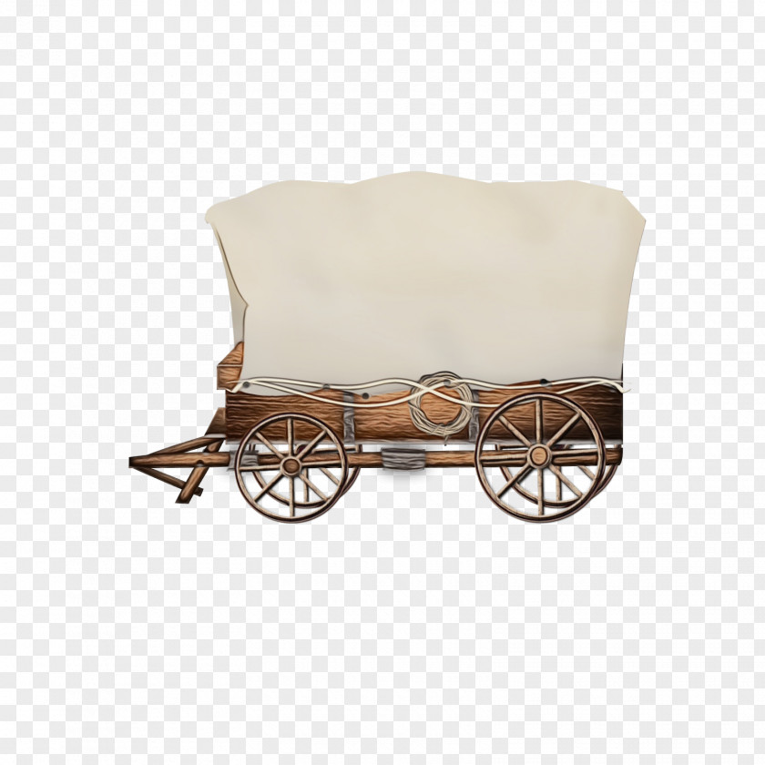 Furniture Cart Wagon Vehicle Carriage Beige PNG