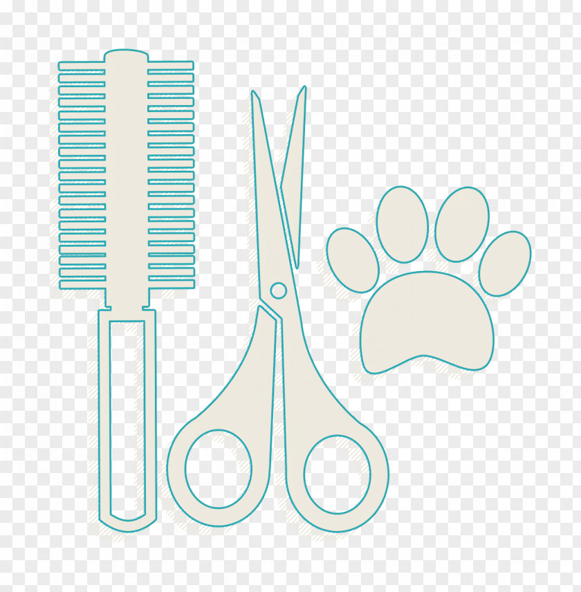 Hair Salon Icon Paw Animals PNG