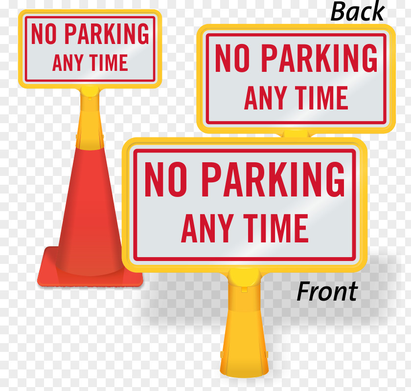 No Parking Violation Car Park Sign Valet PNG