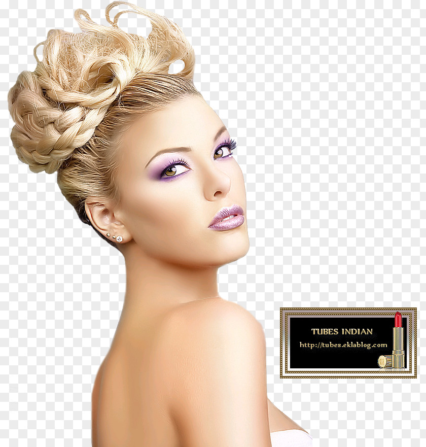 Woman Blond Fashion Hairstyle PNG