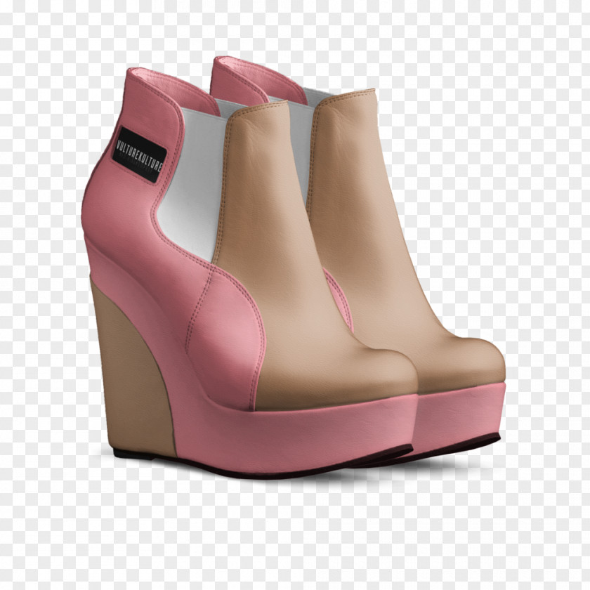 Boot High-heeled Shoe Knee-high High-top PNG