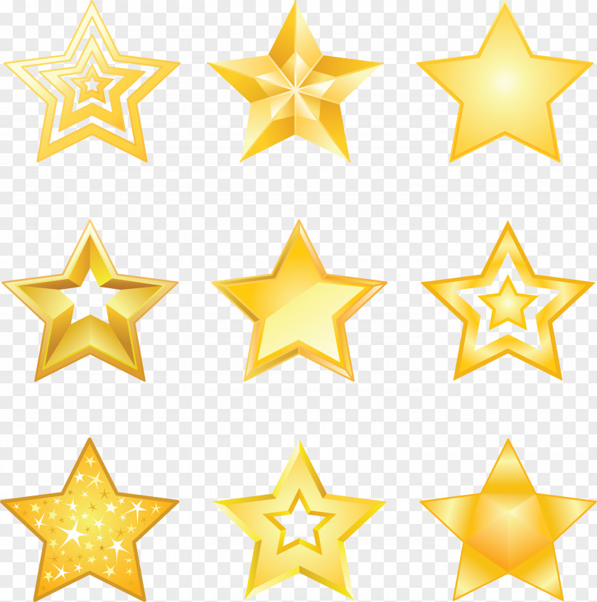 Gold Stars Royalty-free PNG