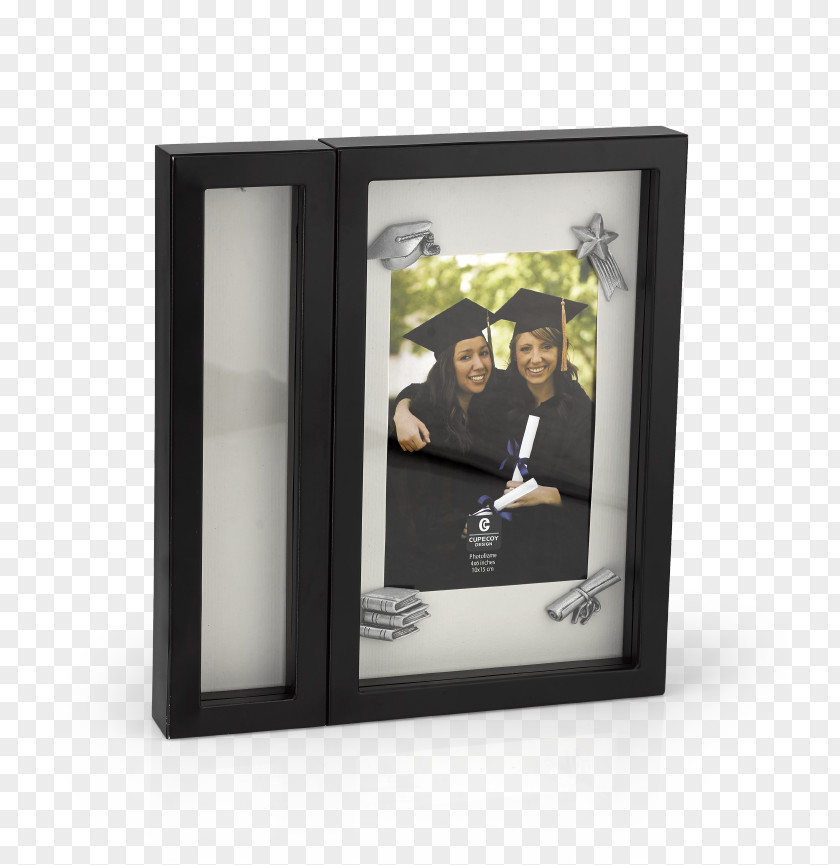 Graduation Gown Picture Frames Tassel Shadow Box Return Address PNG