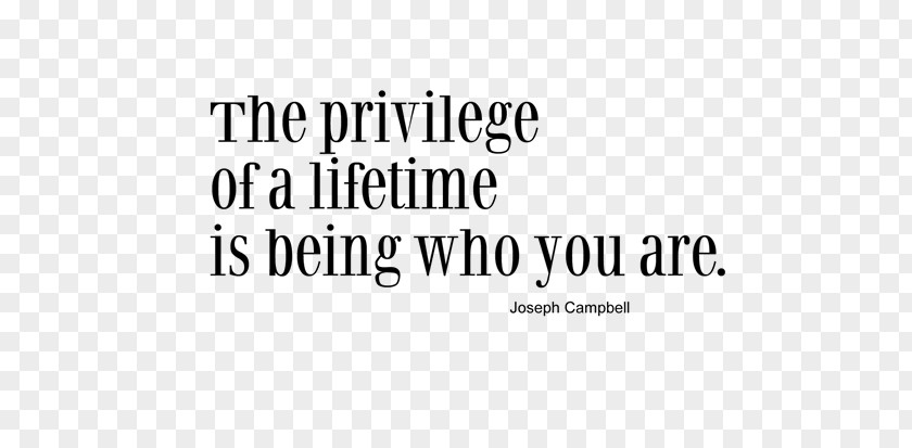 Motivational Quote Quotation Paris Fashion Week The Privilege Of A Lifetime Is Being Who You Are. PNG