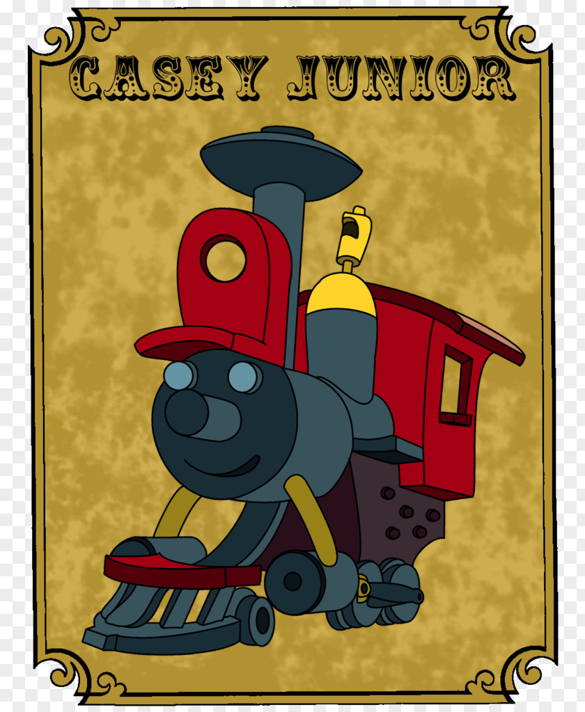 Train Casey Jr. Circus Junior Rail Transport Mr. Stork PNG