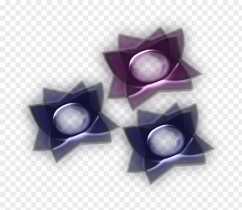 Yin-yang Purple PNG