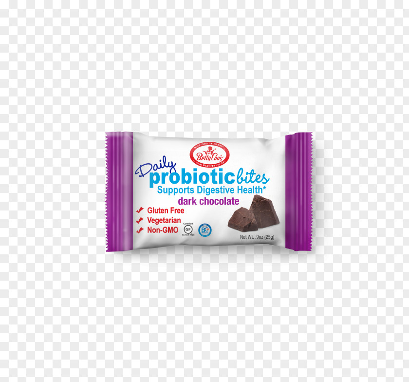 Chocolate Bite Bar Dark Probiotic PNG