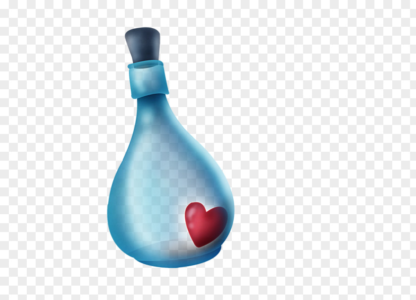 Love Glass Drift Bottle Transparency And Translucency PNG