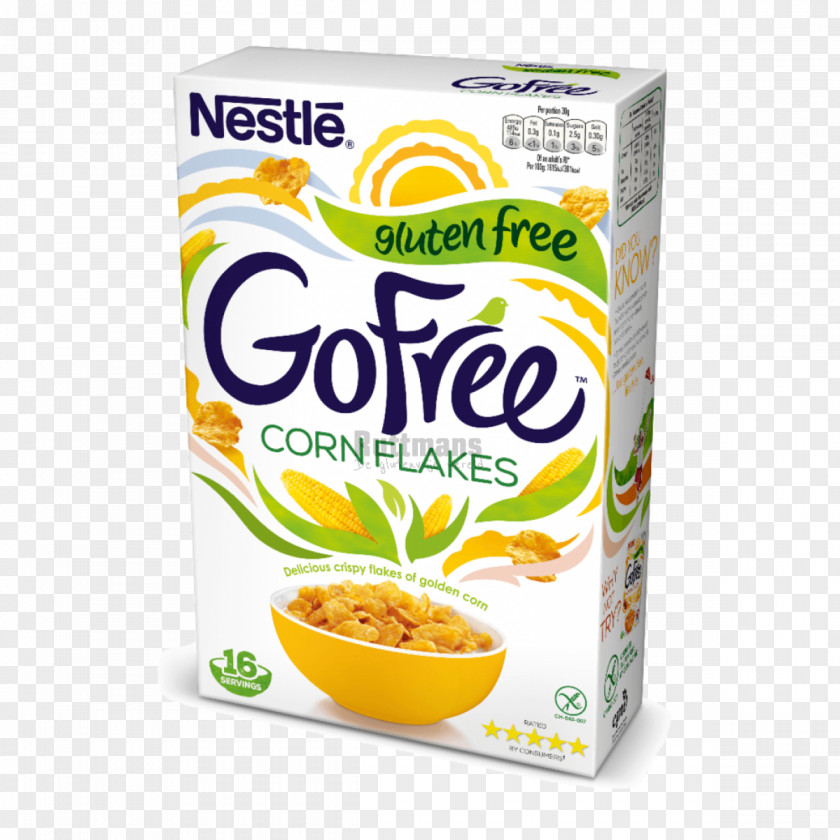 Breakfast Corn Flakes Cereal Crunchy Nut Gluten PNG