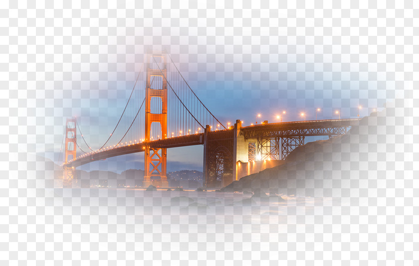 Golden Gate Bridge Desktop Wallpaper Beach PNG
