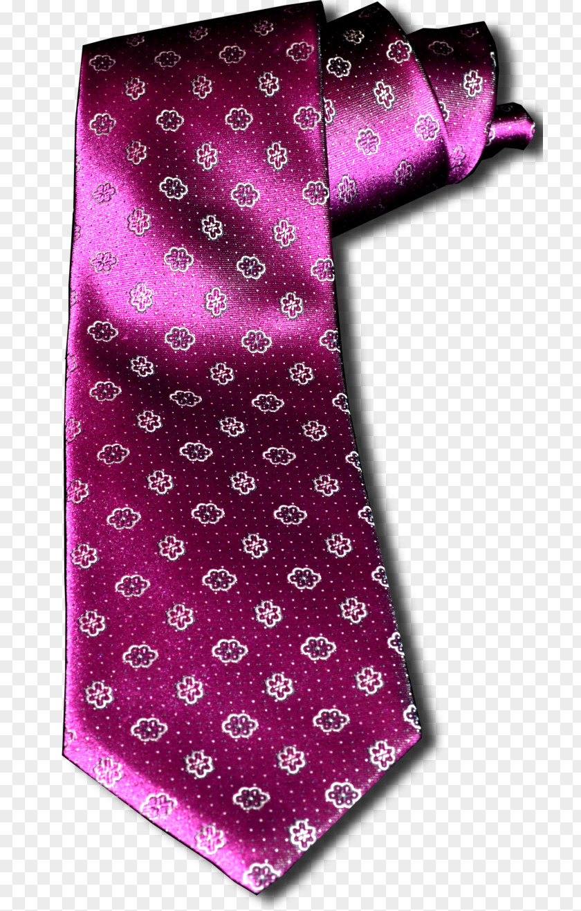 Silk Satin Necktie Pink M PNG