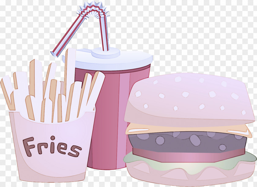 Baking Cup Milkshake French Fries PNG