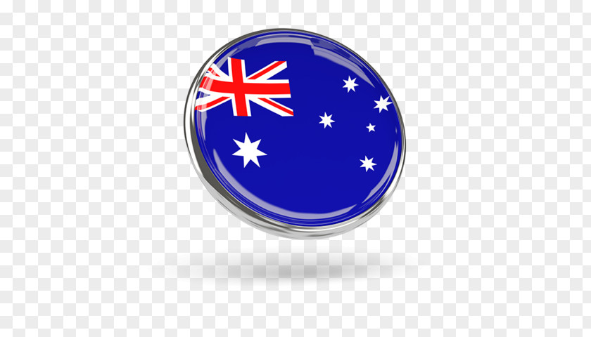 Circular Metal Frame Flag Of Australia National Symbols PNG