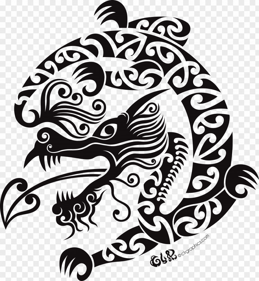 Dragon Taniwha Chinese Legendary Creature Clip Art PNG