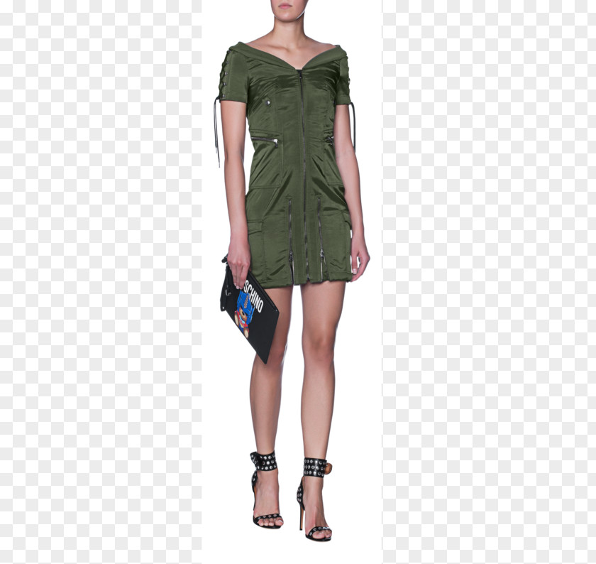 Dress Military Italian Fashion Moschino PNG