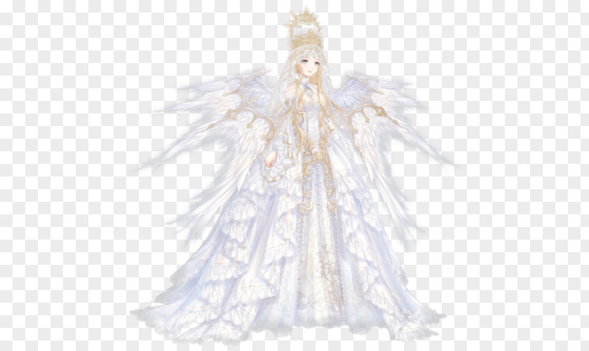 Miracle Nikki Costume Design Gown Fairy Angel M PNG