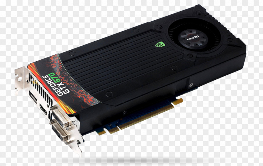 Nvidia Graphics Cards & Video Adapters GeForce GTX 670 Processing Unit CUDA PNG