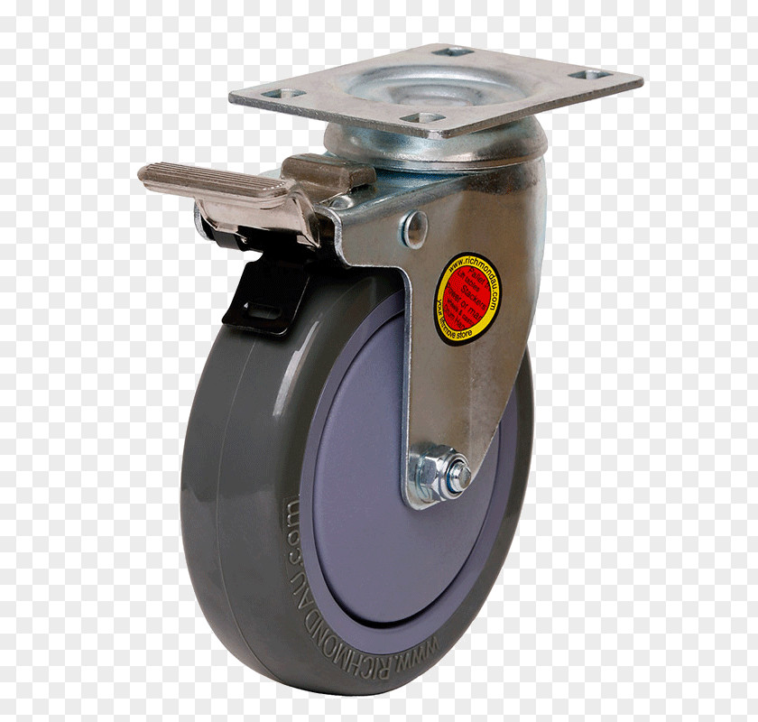 Car Wheel Caster Swivel Polyurethane PNG