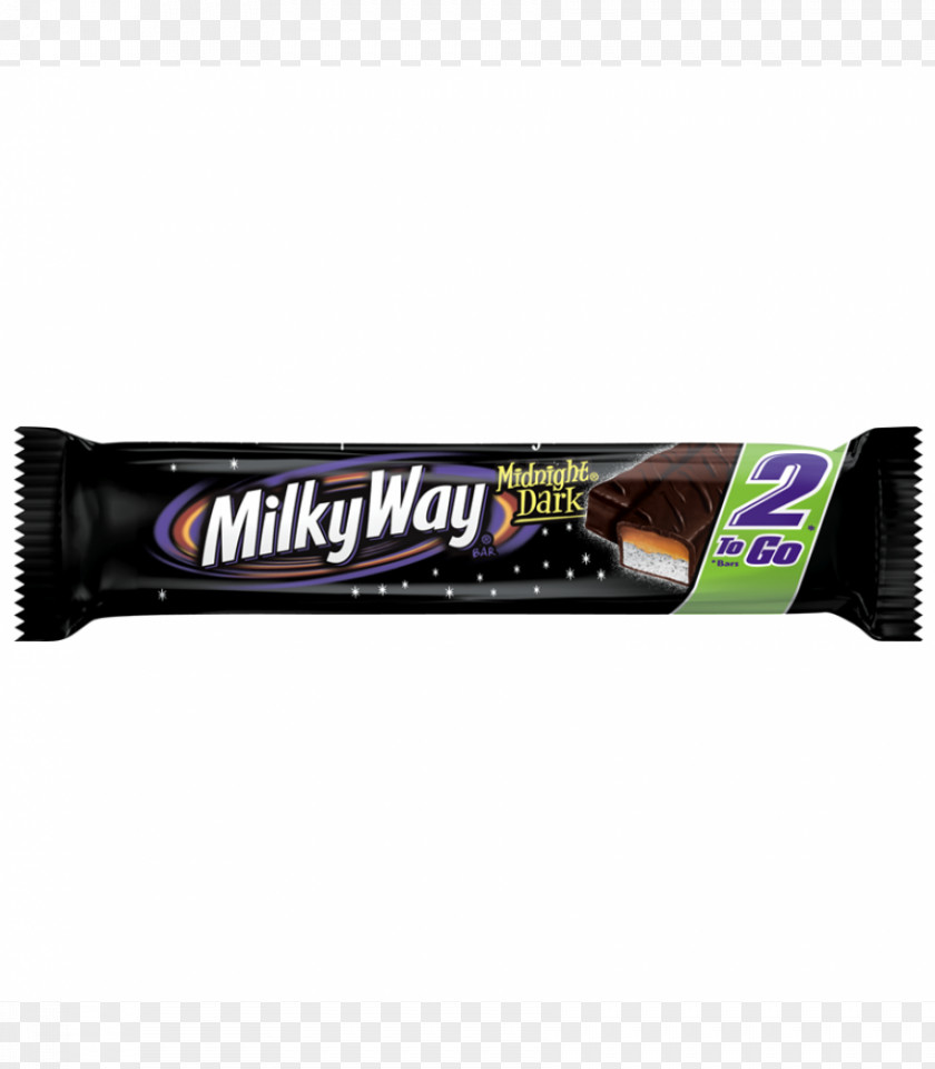 Milky Way Chocolate Bar Midnight Malted Milk Mars PNG
