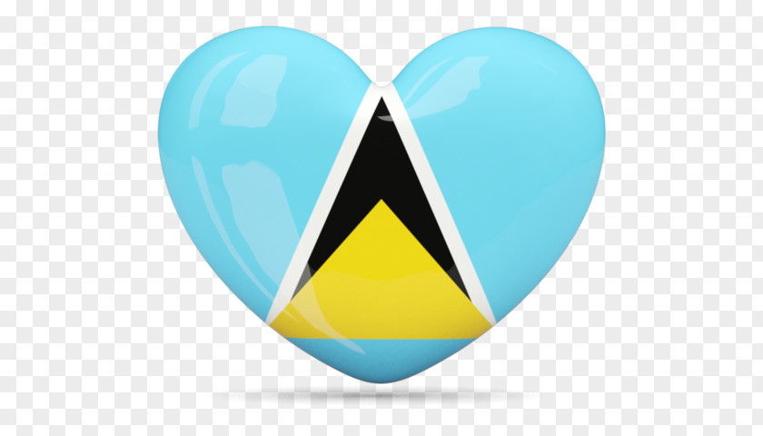St Lucia Flag Of Saint Flags The World PNG