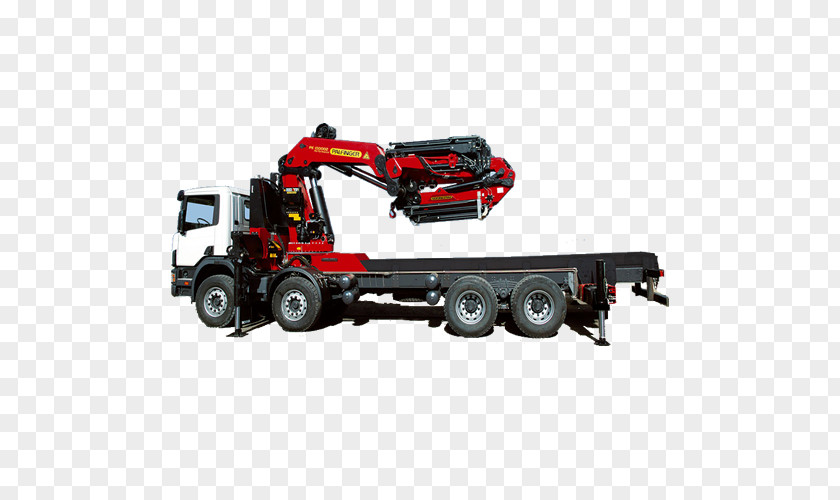 Crane Car Machine Truck Chassis PNG