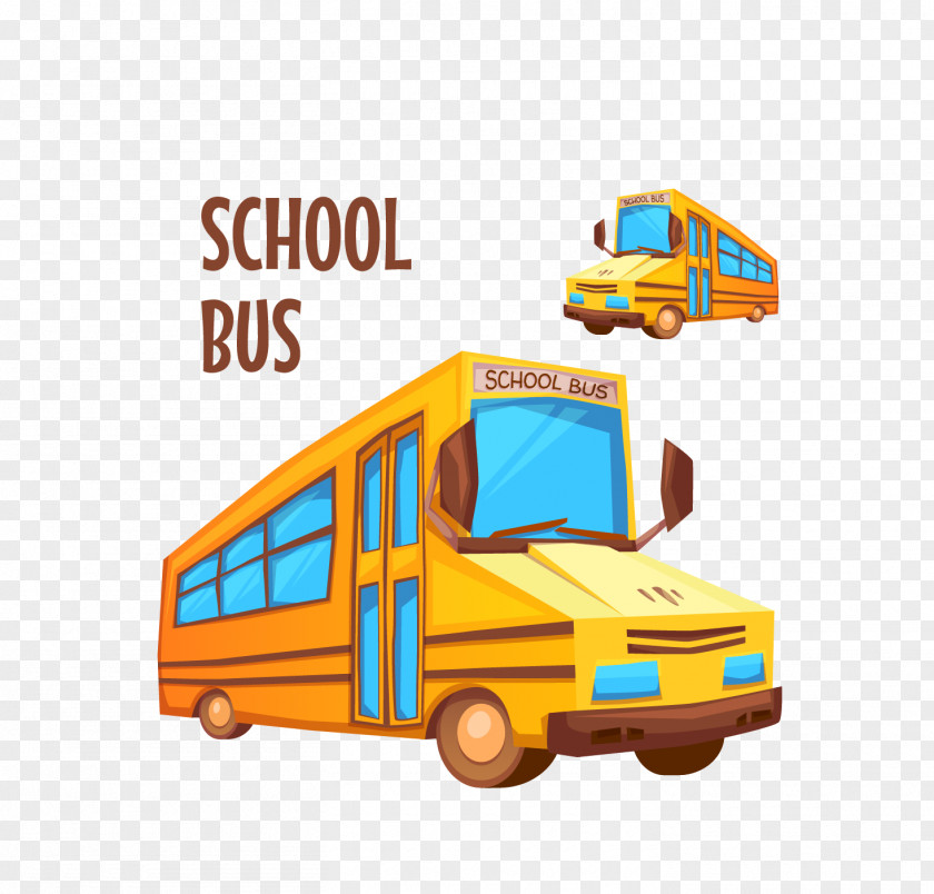 School,bus School Bus Cartoon Illustration PNG