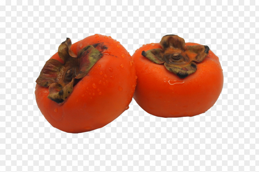 Two Red Persimmon Food Spoilage Natural Foods Paprika PNG